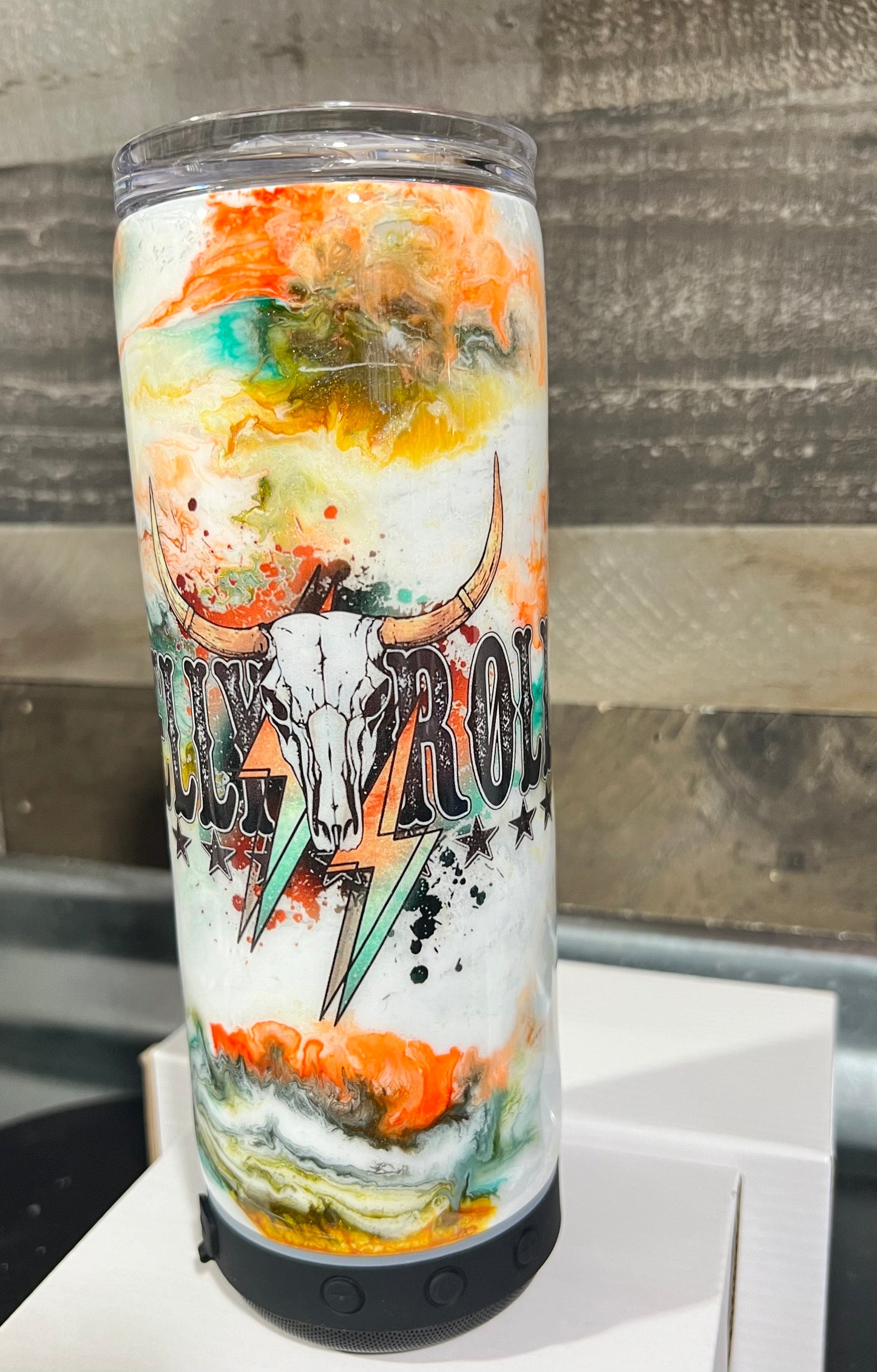 20oz Bluetooth speaker Tumbler